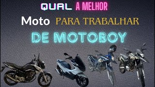 Qual a melhor moto para trabalhar de motoboy