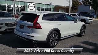 Certified 2020 Volvo V60 Cross Country , East Petersburg, PA L1034250