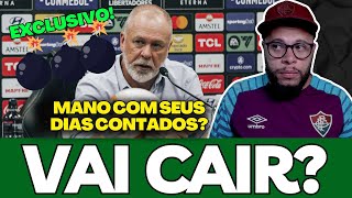 🚨INFORMAÇÃO EXCLUSIVA, MANO MENEZES  BALANÇA NO CARGO, E BOA NOTÍCIA PARA O FLUMINENSE!