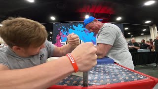 Men 220 Left Hand Armwrestling Matches | Fitcon Battle of Arms 2024