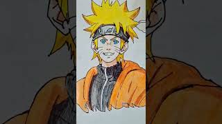 Desenhando (drawing) Naruto Uzumaki - Naruto Shippuden #desenhandoanimes #drawing #desenhando