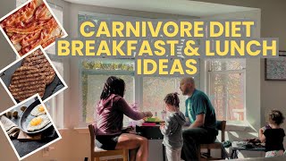 WHAT WE EAT FOR BREAKFAST & LUNCH ON THE CARNIVORE DIET| BUSY DITL| FAMILY OF 7