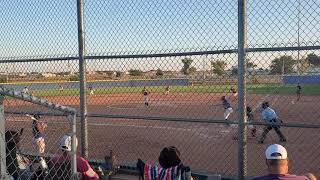 vs garden city wicked bunt then dead sprint from 1st to home.