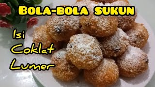 Resep Bola-Bola Sukun, isi coklat meleleh, garing diluar,  lembut di dalam#kue#kuebasah