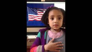 Cutest Pledge of Allegiance -Ever!!!