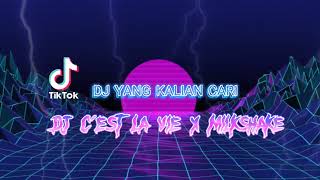 DJ VIRAL!!! C'EST LA VIE X MILKSHAKE FULL BASS 2022