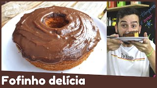 BOLO DE CENOURA super fofinho na airfryer | Receitas na airfryer