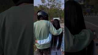 Love song 😍 romantic Couple's bike ride whatsapp status||#short#love #status#bike#viral #ytshorts