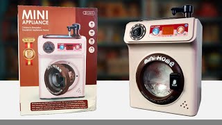 Amazing Washing Machine Toy set - Unboxing and Review Peephole View toys