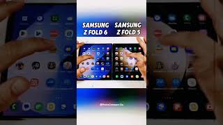 Samsung Z Fold 6 VS Samsung Z Fold 5 | #samsunggalaxy#5gmobile  video by @Unbox_Universe_1#5gphone