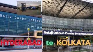 HYDERABAD to KOLKATA Flight | HYD-CCU | IndiGo Airbus A320neo | RGIA | NSCBIA