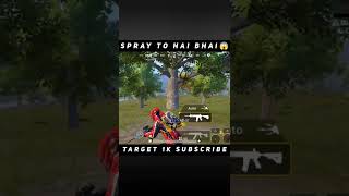 Spray to Hai Goldy Bhai😱#shorts #short #bgmi #pubgmobile #mrassault