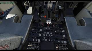 X-Plane 12 ZIBOMOD Boeing 737-800 coincise check list from cold & dark WITH LIRC visual approach