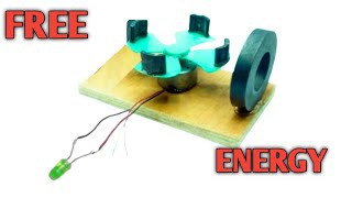 How To Make Free Energy Using Magnet Flywheel | Free Energy Genaretor Using Motor Magnet|