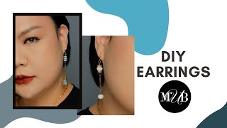 DIY EARRINGS + GIVEAWAY! ft. My Unique Beads | DIY | Endi Feng