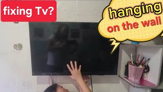 How to fix Tv on the wall?