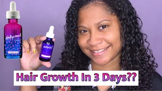 Hollywood Hair Bar Growth Serum HONEST In-Depth Review! + 30 day challenge￼