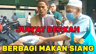 Jum'at Berkah Berbagi Makan Siang Gratis | Masjid Jami Ath-Thayyibah Srengseng