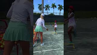 Leg Strength and balance drill  🙌🏻 #tennisdrill #tennisinspiration #forehand #tenniskid #tennis