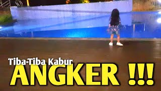 🟠kaget TENGAH MALAM❗❗❗ tiba-tiba anak kabur karena melihat sesuatu di hotel legenda ❓|  Edisi Banten