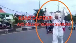 Jeritan para medis kesal banyak masyarakat keras kepala tidak stay at home melawan covid19