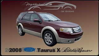 Here’s Why the 2008 Ford Taurus X Is So Versatile (Full Review) #ford #fordtaurus #eddiebauer