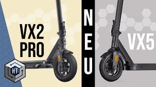 VMAX E-Scooter 2023: VX2 Pro noch stärker & mit Blinker / VX5 / Rabattcode HT10