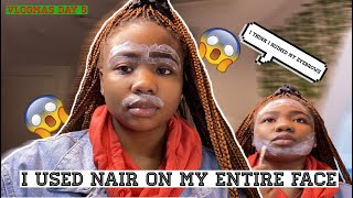 Vlogmas Day 5: I ruined my eyebrows... | Risha Tonae'