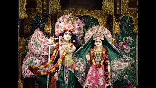 LIVE   ISKCON Juhu Mumbai Live Darshan 12th Oct 2022