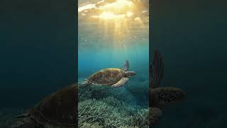 sunlight view under water #underwater #shorts