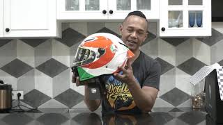 Om Febs78 unboxing AGV PISTA GPR MUGELLO 2018