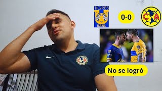 SIN RECORD | REACCIONES Tigres 0-0 América | Liga MX Apertura 2023