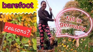 why do i enjoy being barefoot? Germany fall season 2024 / natural foot massage