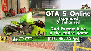 GTA Online Expanded & Enhanced in 2024 - The 2nd fastest bike in the game [PS5, 4K, 60 FPS]