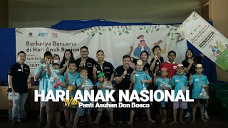 Hari Anak Nasional Bersama Anak-Anak Panti Asuhan Don Bosco | JCI East Java