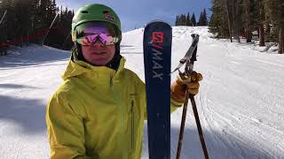 2019 Salomon S/Max 12 Sneak Peek and Ski Test Review