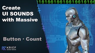 Create UI sounds using NI Massive - Button click & Count