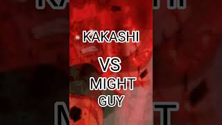 Kakashi vs Might Guy