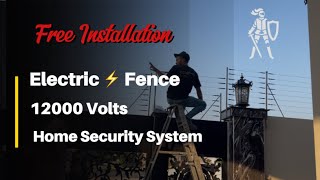 Home Security System #homesecurity #homesecuritysolutions #Fence #securitysystem #homeprotection