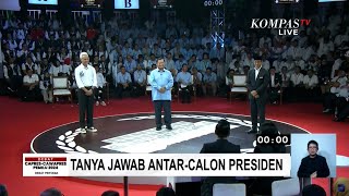 DEBAT CAPRES PERTAMA - SEMAKIN MEMANAS, SALING MENYERANG DAN SALING SINDIR KETIGA CAPRES