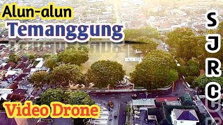 DRONE VIEW!! Kondisi Alun-alun TEMANGGUNG #dronevideo #footage #sjrcf22s #temanggung