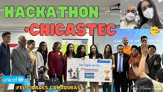 Premiación a adolescentes peruanas ganadoras del Hackathon +ChicasTec organizado por UNICEF 👩🏽‍💻🤓