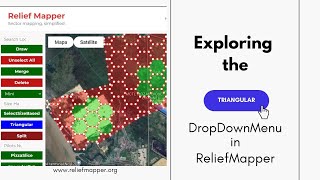 Effortlessly divide polygons using the "Triangle, Square, Hexagonal",  and Split button.