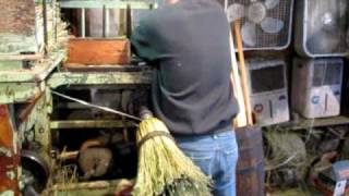 Making of a Broom - Spinning