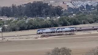 Railfanning Pismo Beach and rare 203 Locomotive. 8,1,22