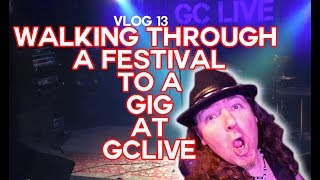 Walking through a Japanese Festival to a gig at GCLive - vlog 13