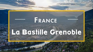 Exploring La Bastille de Grenoble from the Sky | 4K60