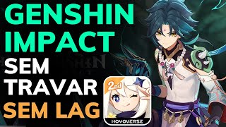 COMO FAZER o GENSHIN IMPACT ANDROID PARAR de TRAVAR - RODAR LISO - AUMENTAR o FPS - TIRAR o LAG 2023