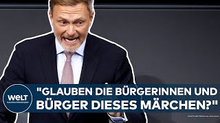 LINDNER: Vertrauensfrage Olaf Scholz! "Glauben die Bürgerinnen und Bürger dieses Märchen?"