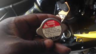 2009 Yamaha R1 overheating issue pt 2